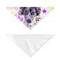 Preview: Hunde-Bandana Aussie - Popart Hundedesign, 100 % Polyester, 70x30 cm, verstellbar, waschbar